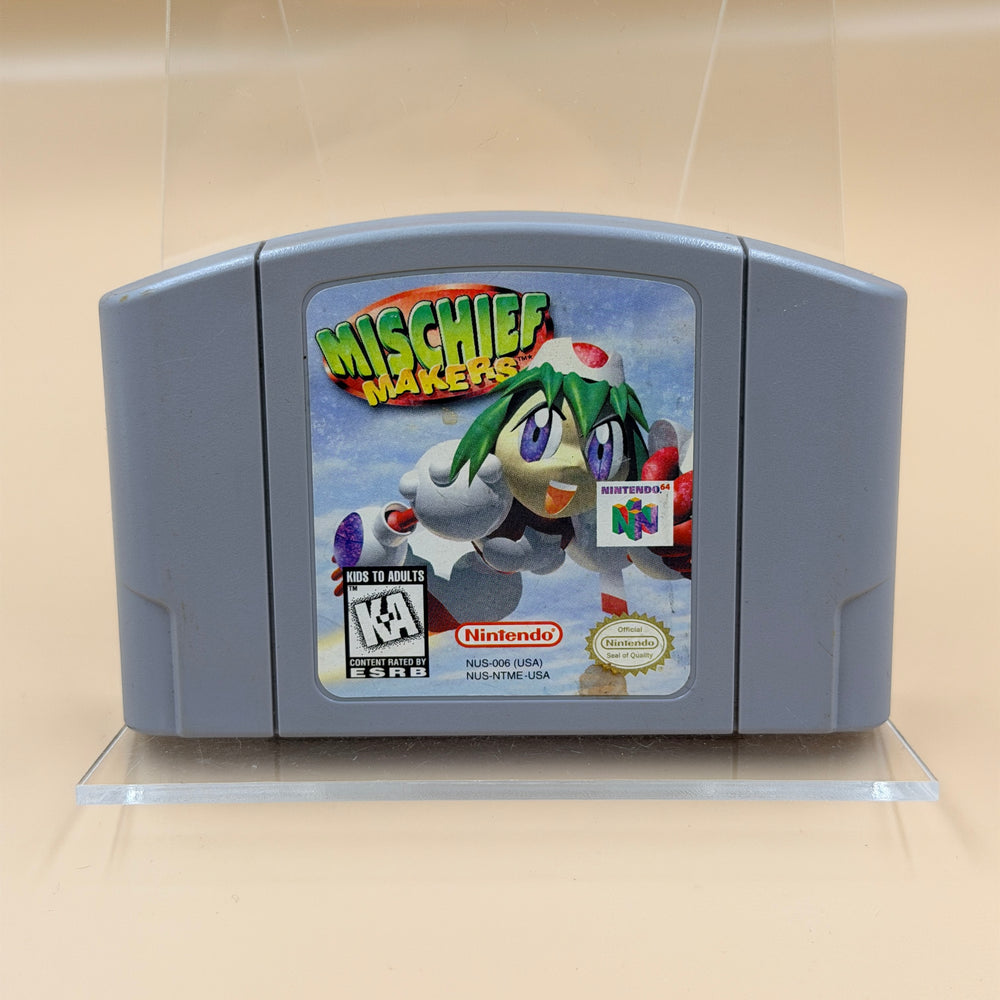 Mischief Makers [N64] Tested & Cleaned