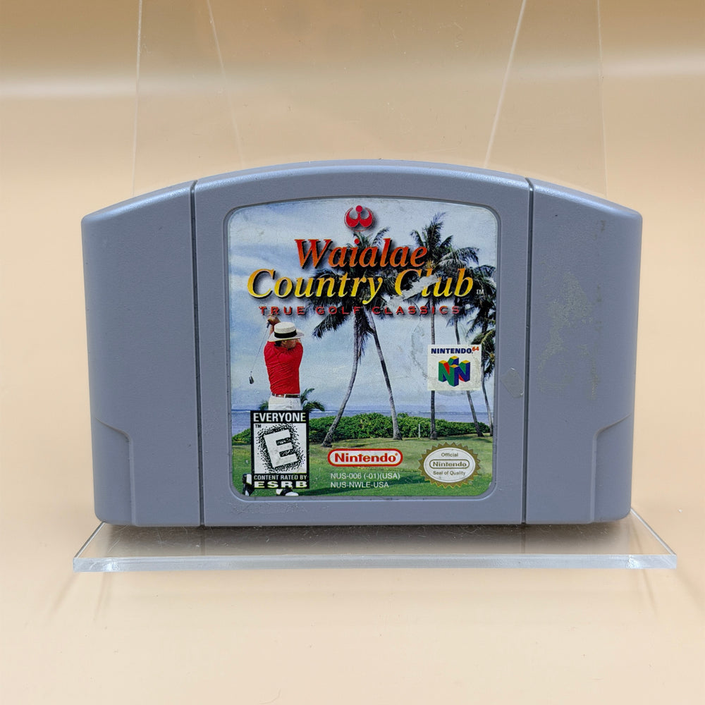 Waialae Country Club: True Golf Classics [N64] Tested & Cleaned
