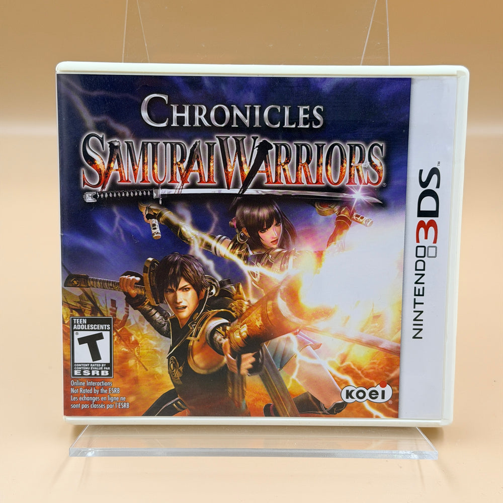 Samurai Warriors: Chronicles [Nintendo 3DS] Tested & Cleaned [Complete in Box]