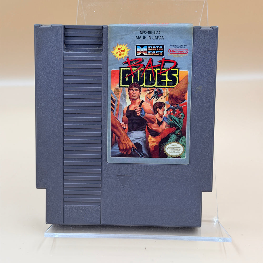 Bad Dudes [NES] Tested & Cleaned