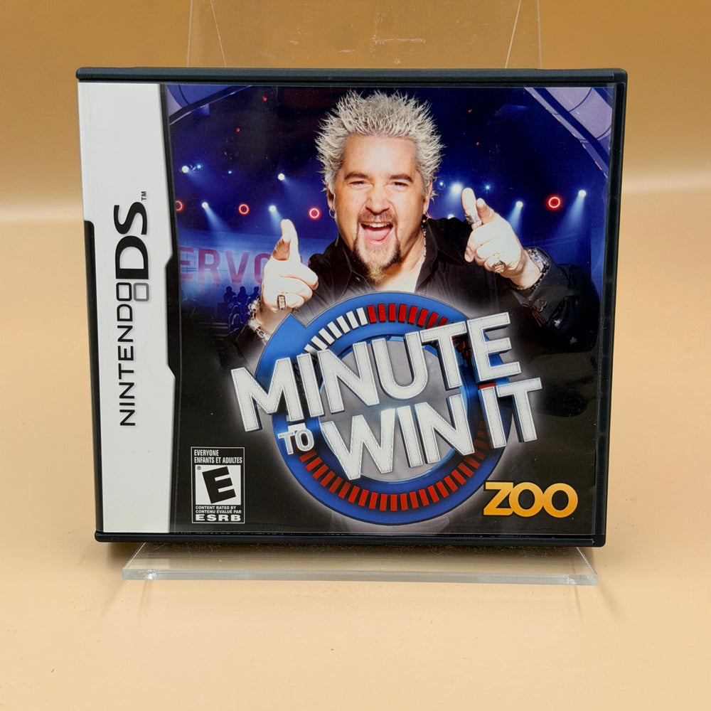 Minute to Win It [Nintendo DS] Cleaned [Box and Manual Only]