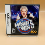 Minute to Win It [Nintendo DS] Cleaned [Box and Manual Only]