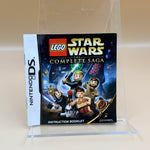 Lego Star Wars: The Complete Saga [DS] Tested & Cleaned [Box and Manual Only]