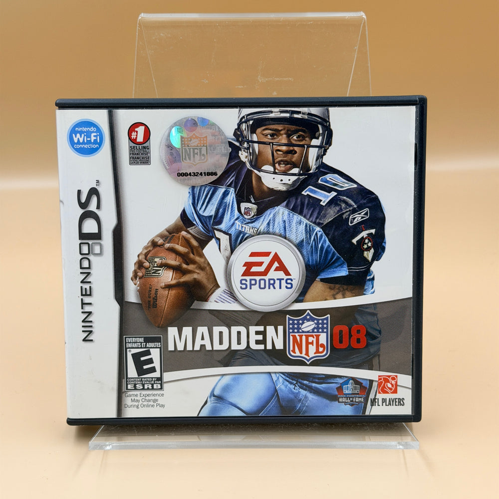 Madden NFL 08 [Nintendo DS] Cleaned [Box and Manual Only]