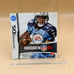 Madden NFL 08 [Nintendo DS] Cleaned [Box and Manual Only]