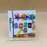 Math Play [Nintendo DS] Cleaned [Box and Manual Only]