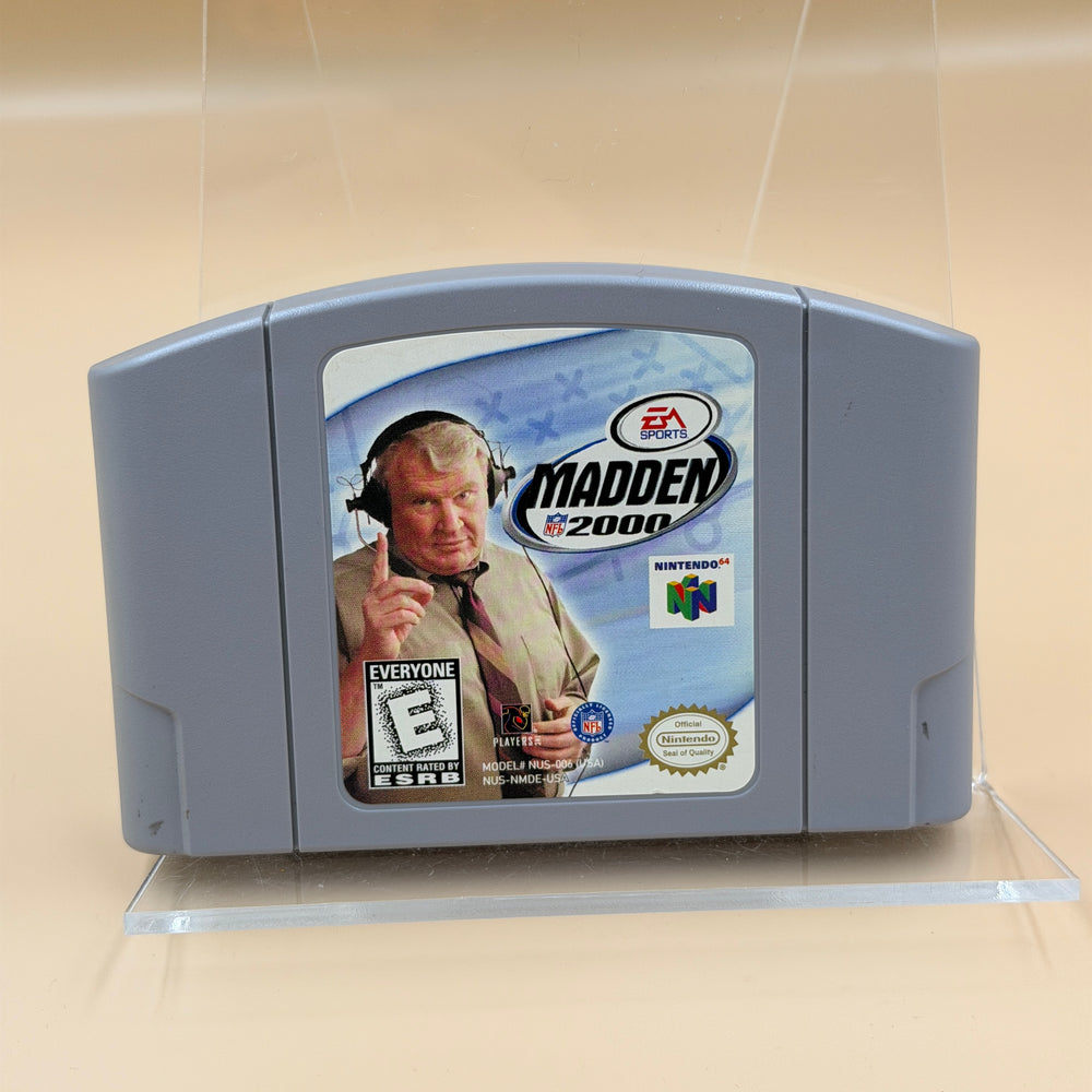 Madden NFL 2000 [N64] Tested & Cleaned
