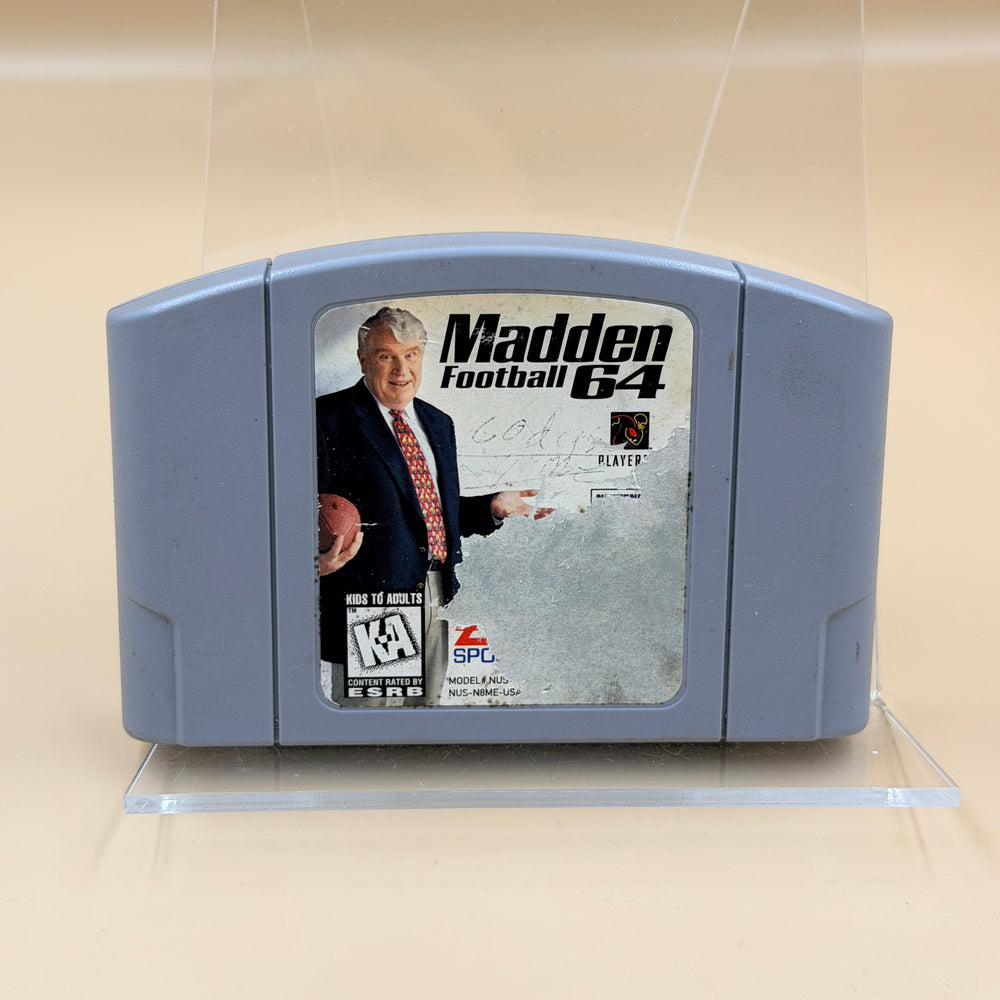 Madden Football 64 [N64] Tested & Cleaned