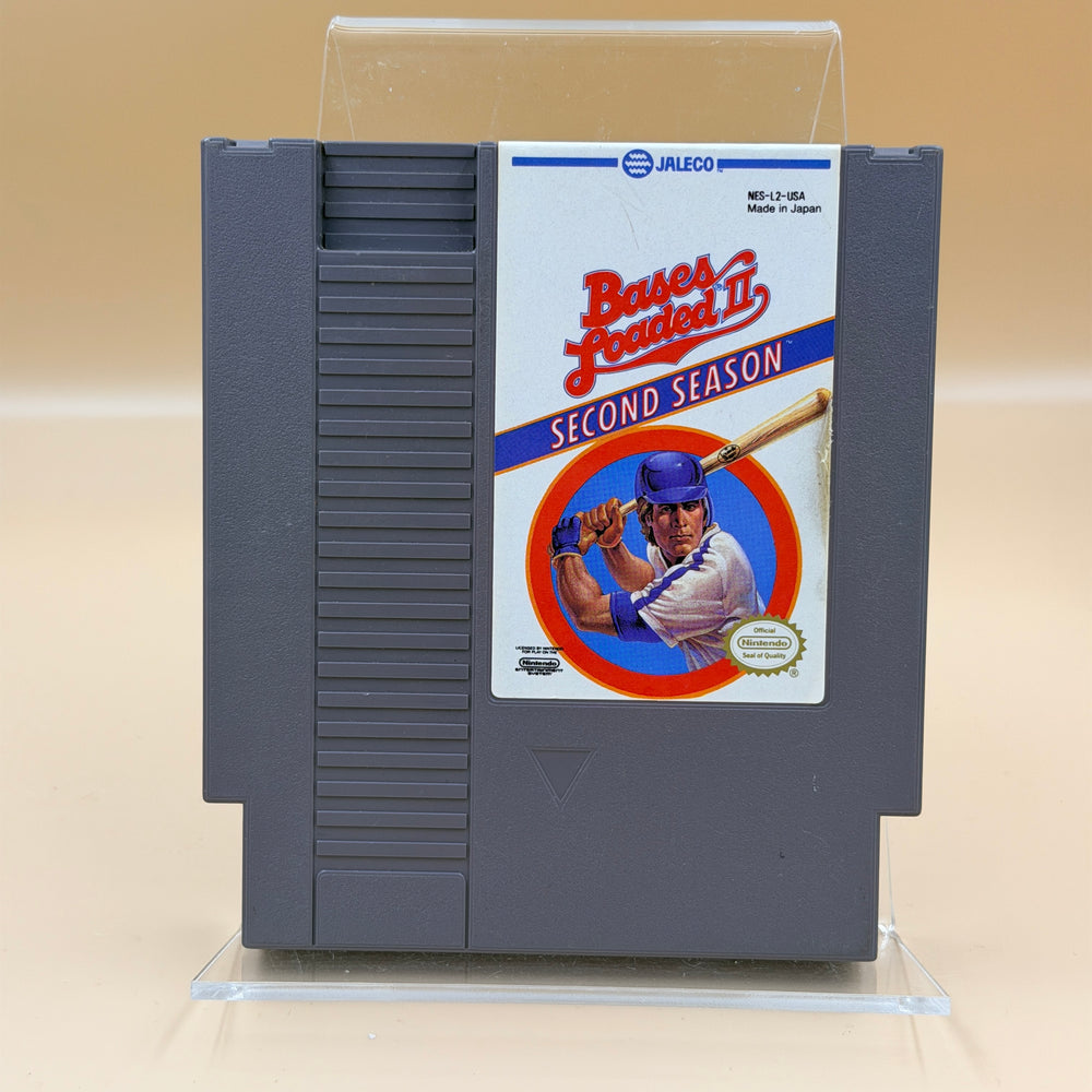 Bases Loaded II: Second Season [NES] Tested & Cleaned
