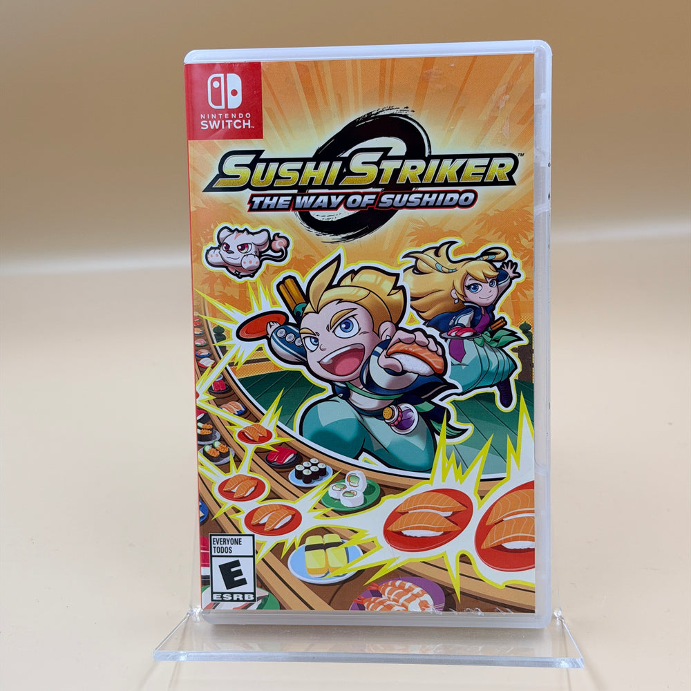 Sushi Striker: The Way of Sushido [Switch] Tested & Cleaned [Complete in Box]