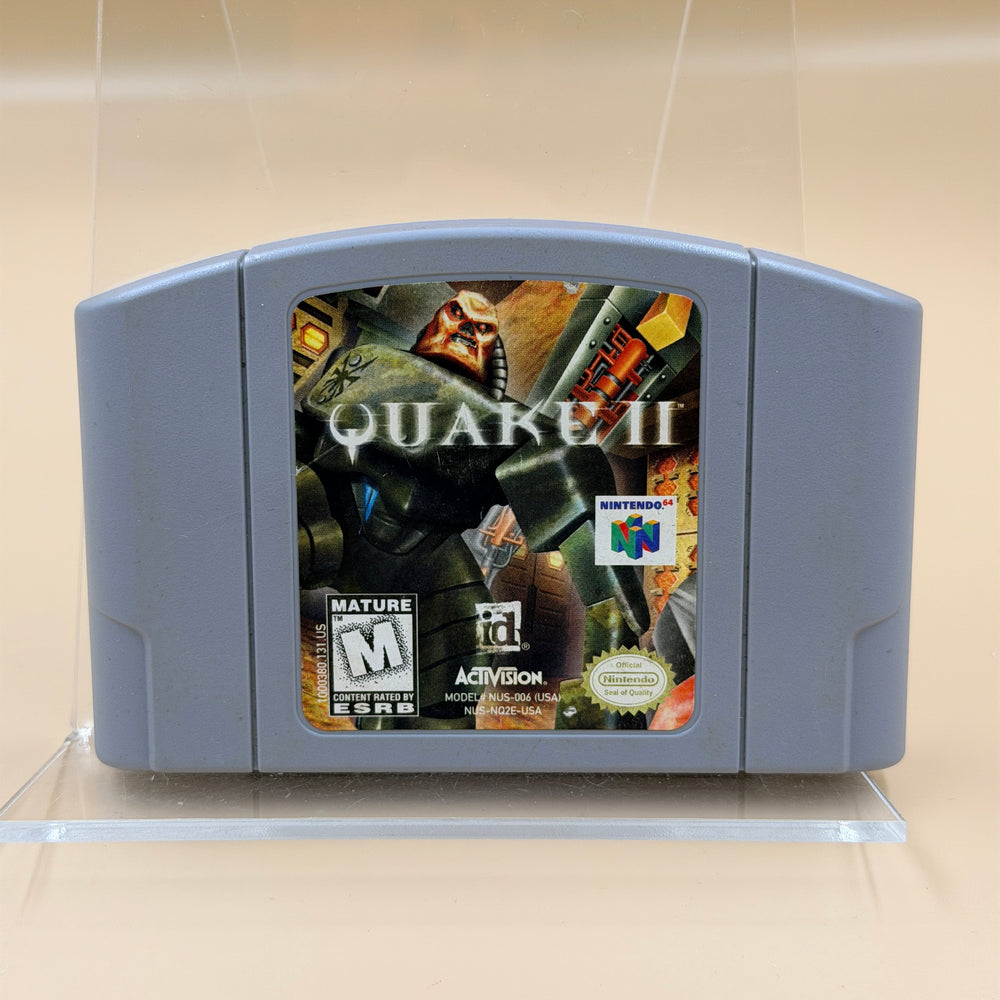 Quake II [N64] Tested & Cleaned