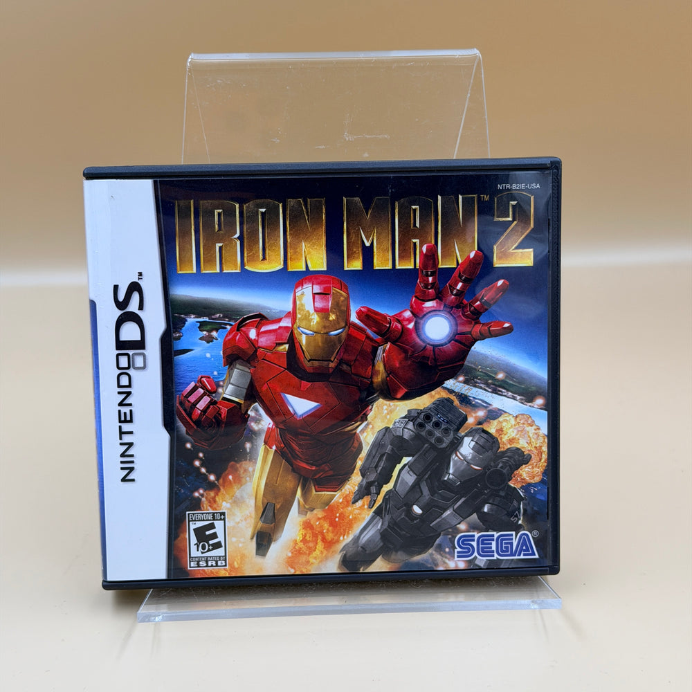 Iron Man 2 [Nintendo DS] Cleaned [Box and Manual Only]