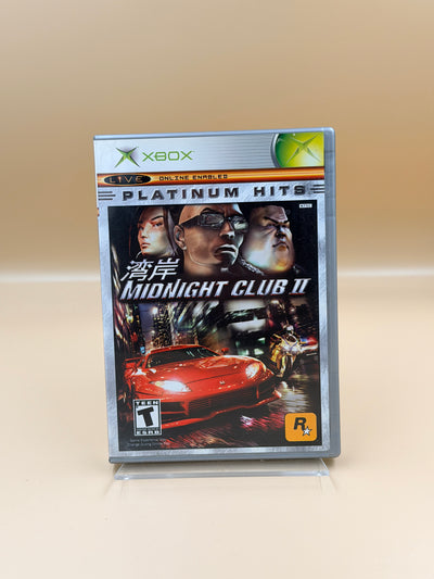 Midnight Club II (Platinum Hits) [Xbox] Tested & Cleaned