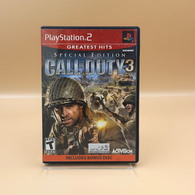 Call of Duty 3 [PS2] Tested & Cleaned