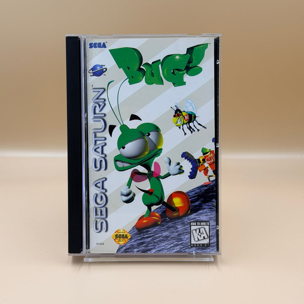 Bug! [Sega Saturn] Tested & Cleaned