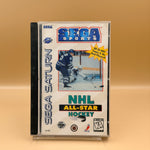 NHL All-Star Hockey [Sega Saturn] Tested & Cleaned
