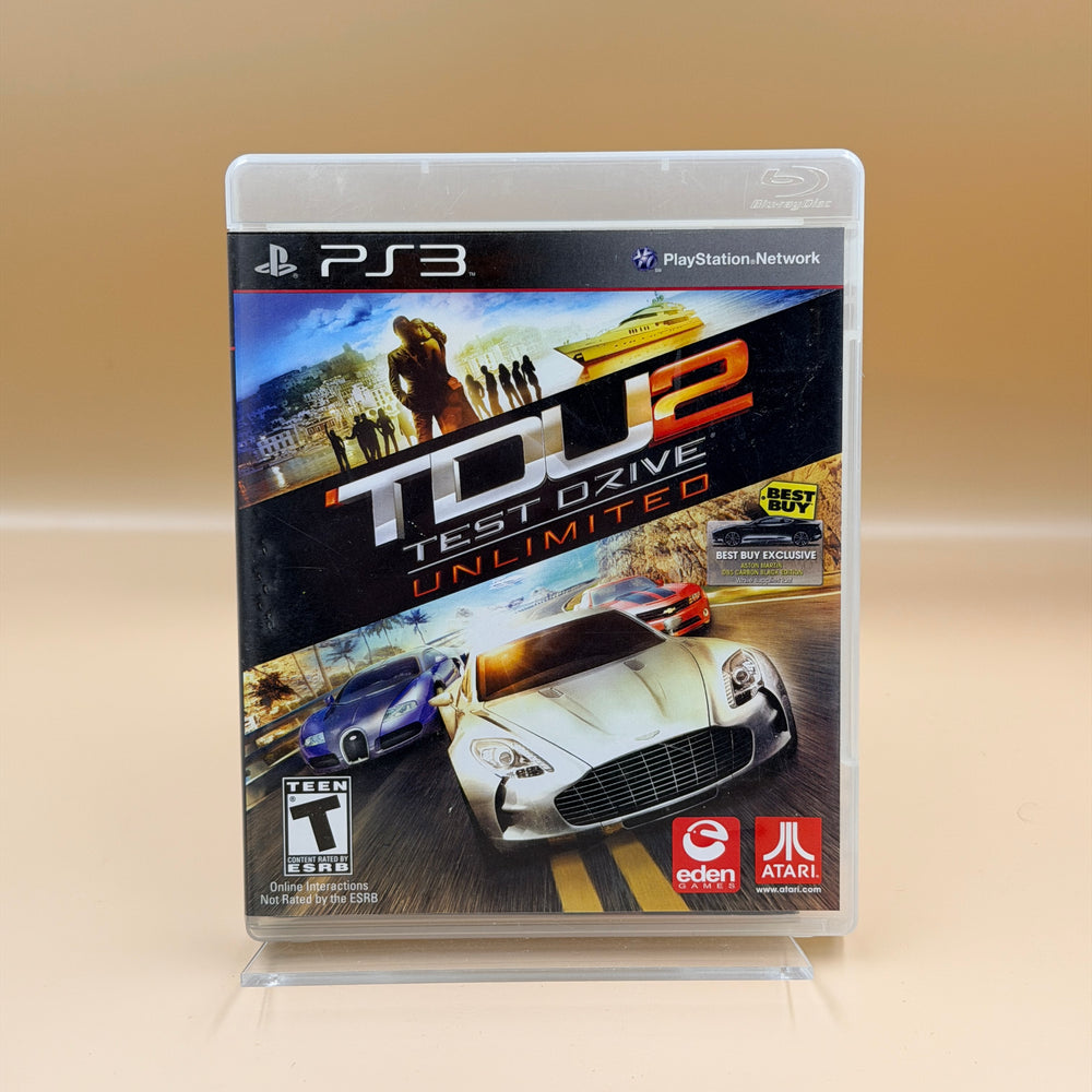 Test Drive Unlimited 2 [PlayStation 3] Tested & Cleaned