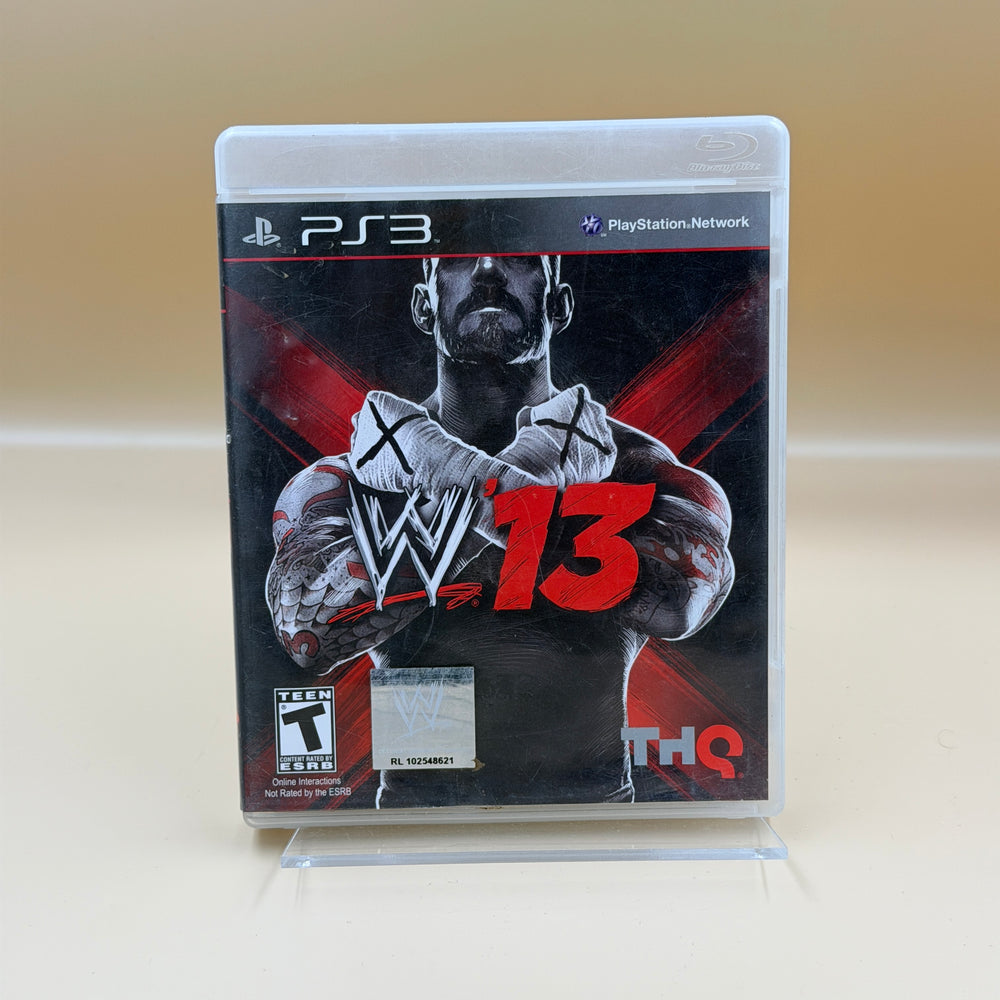 WWE '13 [PlayStation 3] Tested & Cleaned
