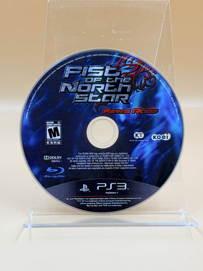 Fist of the North Star: Ken's Rage [PlayStation 3] Tested & Cleaned [Disc Only]