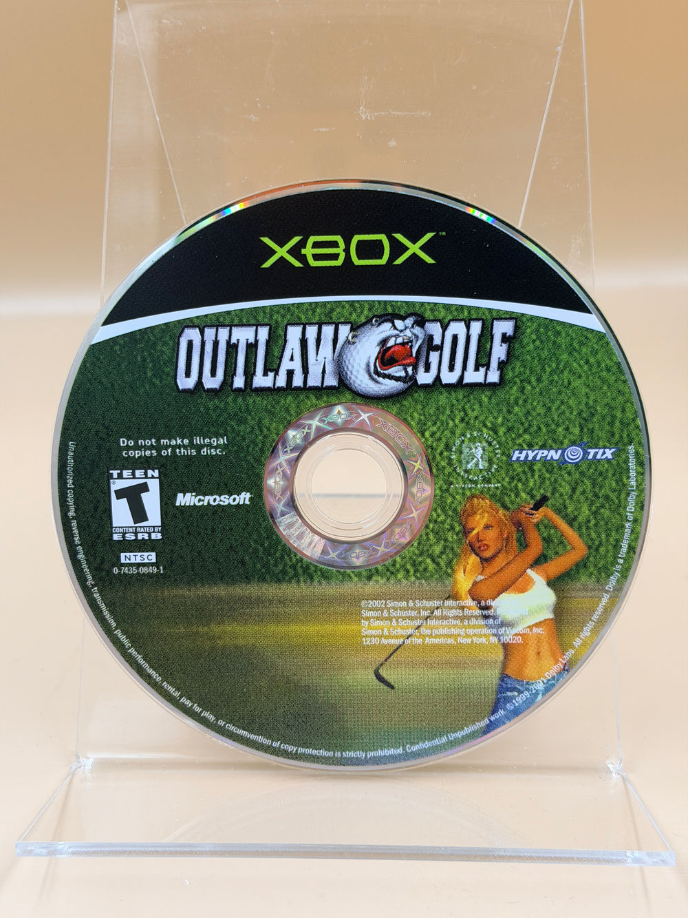 Outlaw Golf [Xbox] Tested & Cleaned [Disc Only]