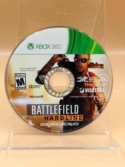 Battlefield Hardline [Xbox 360] Tested & Cleaned [Disc 1 Only]