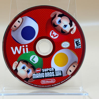 New Super Mario Bros. Wii [Wii] Tested & Cleaned [Disc Only]