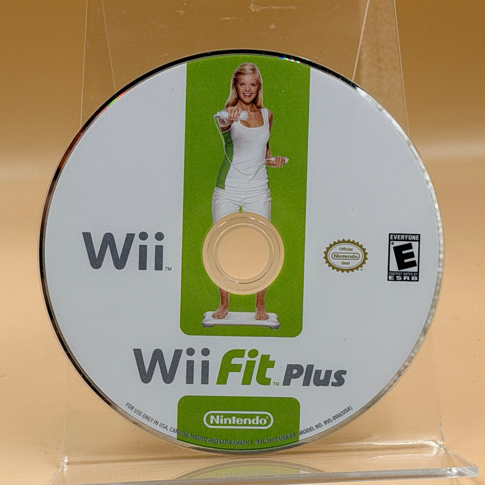Wii Fit Plus [Wii] Tested & Cleaned [Disc Only]