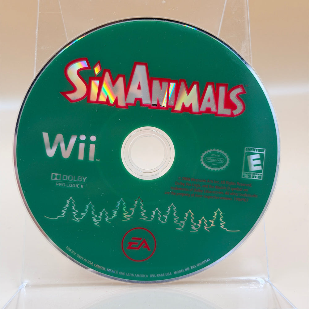 Sim Animals [Wii] Tested & Cleaned [Disc Only]