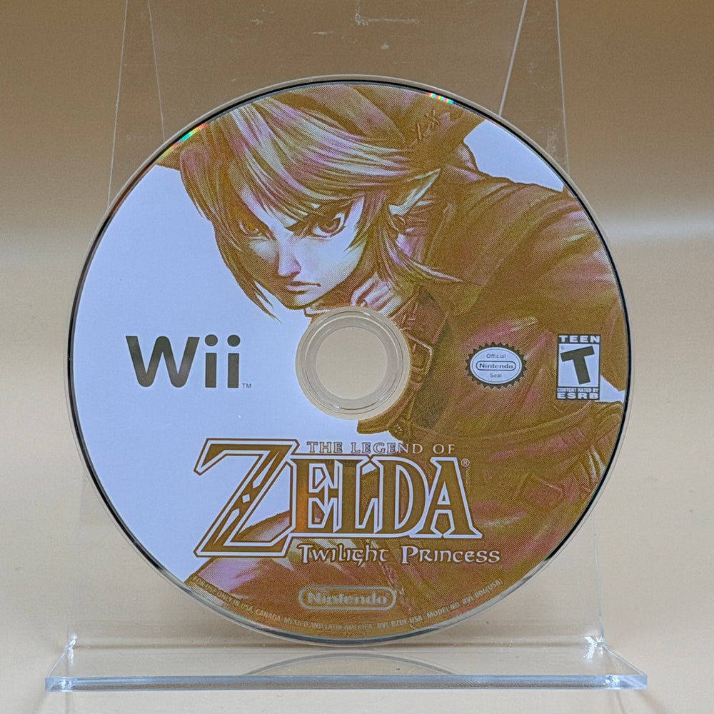 The Legend of Zelda: Twilight Princess [Wii] Tested & Cleaned [Disc Only]