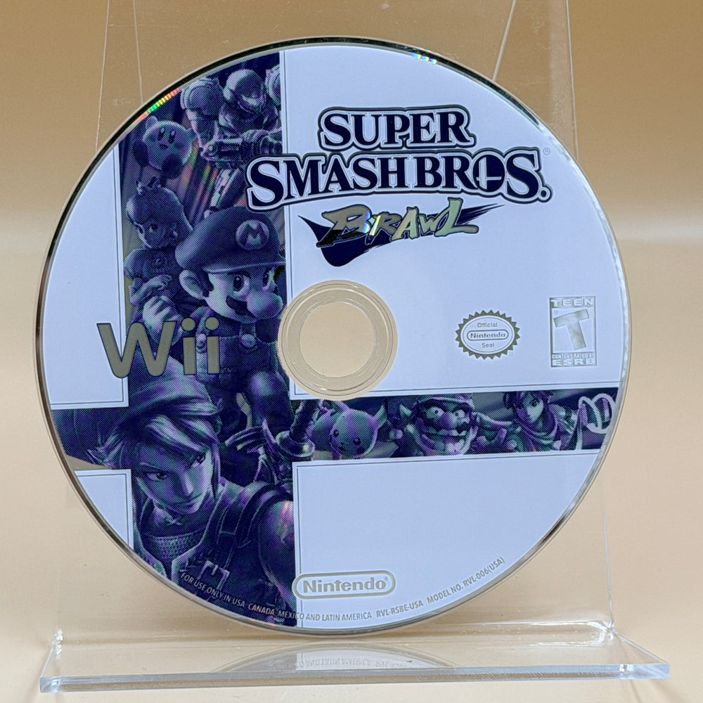 Super Smash Bros. Brawl [Wii] Tested & Cleaned [Disc Only]
