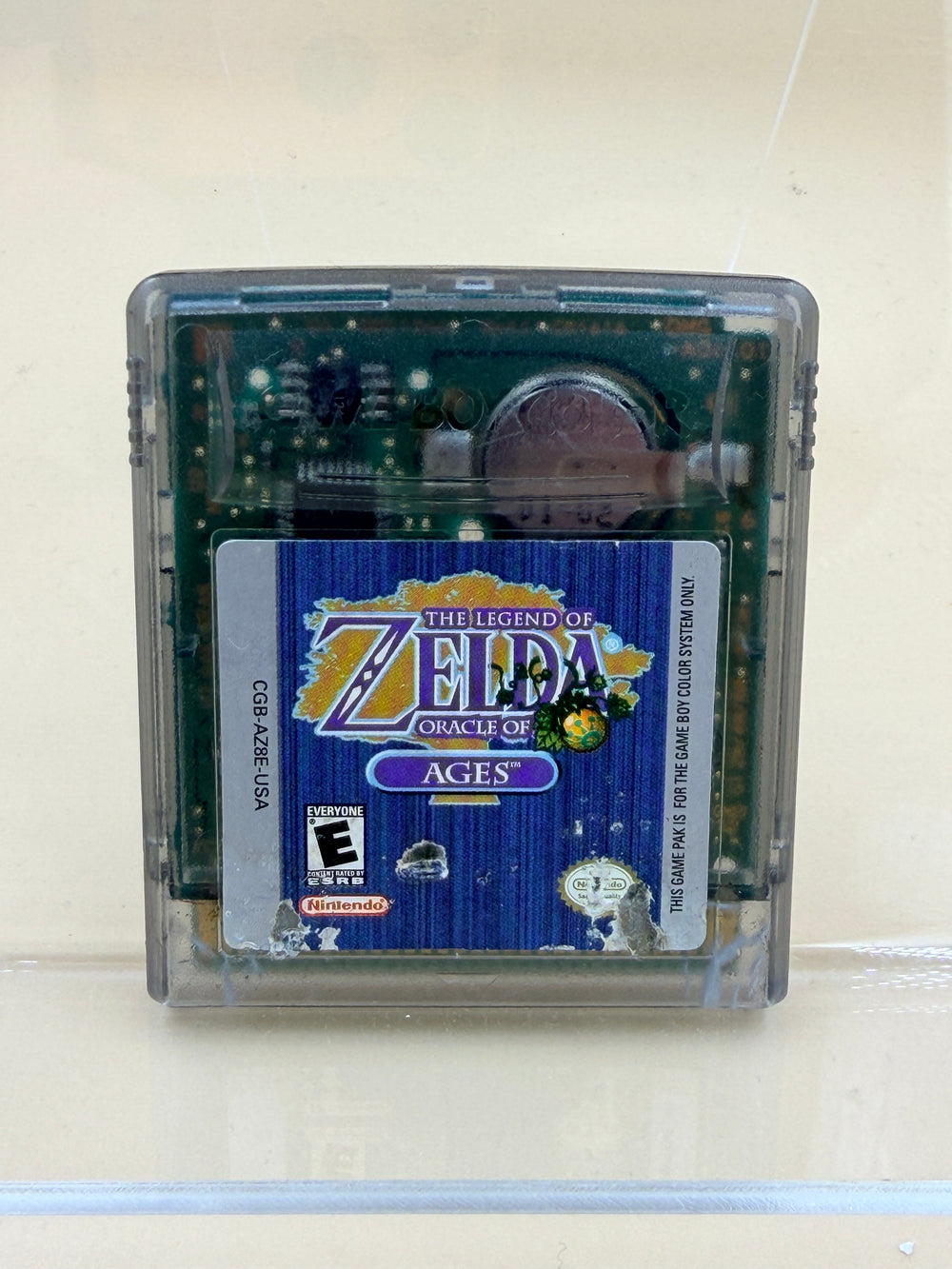 The Legend of Zelda: Oracle of Ages [Game Boy Color] Tested & Cleaned