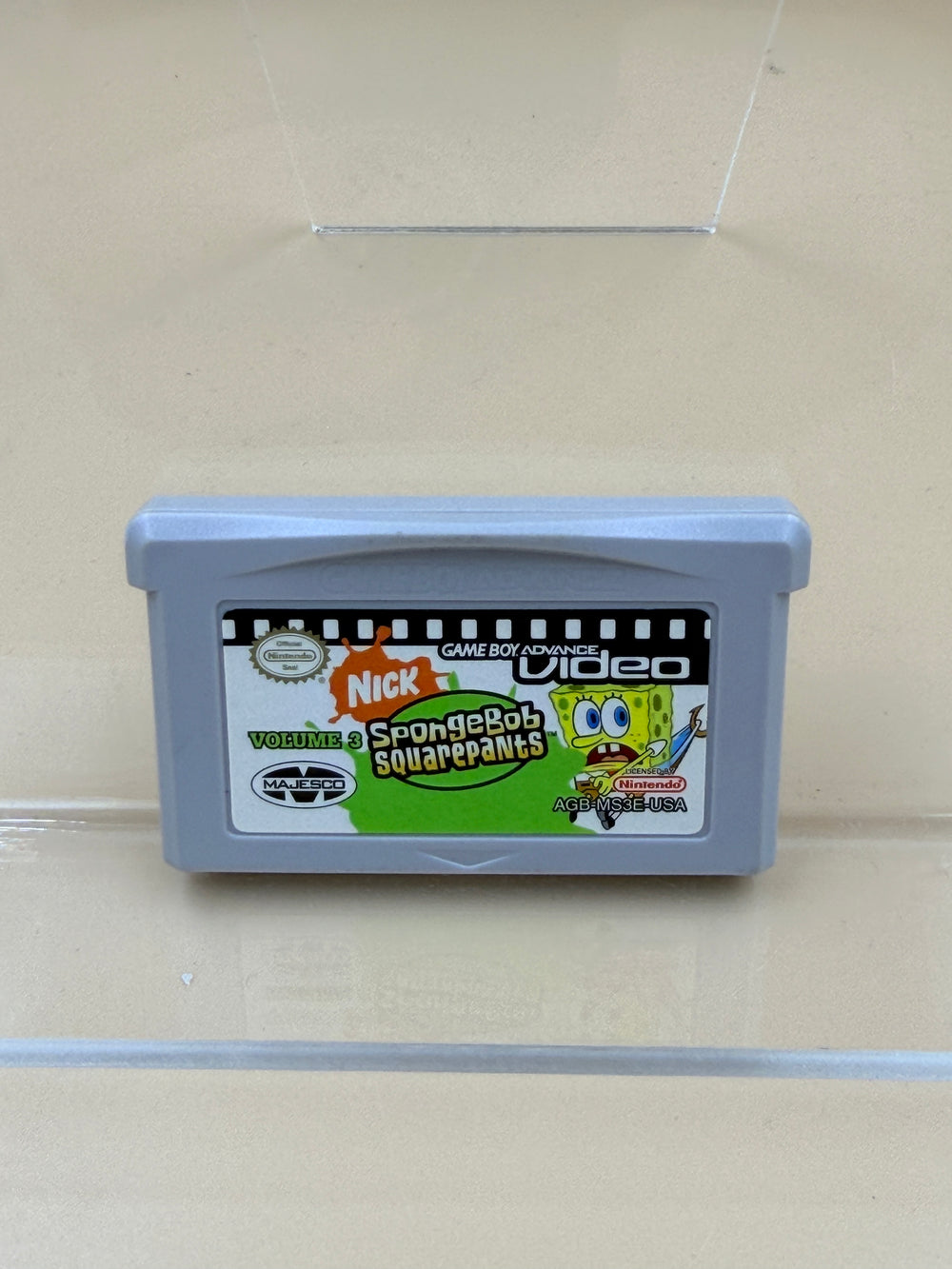 GBA Video: SpongeBob SquarePants Volume 3 [Game Boy Advance] Tested & Cleaned