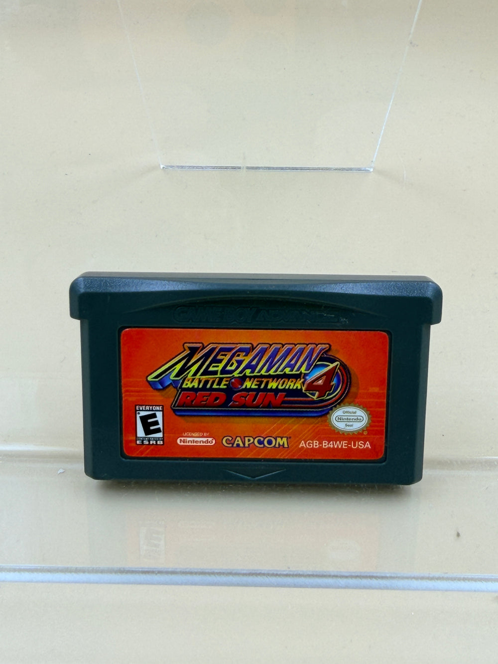 Mega Man Battle Network 4: Red Sun [Game Boy Advance] Tested & Cleaned