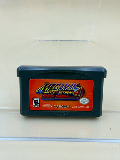 Mega Man Battle Network 4: Red Sun [Game Boy Advance] Tested & Cleaned