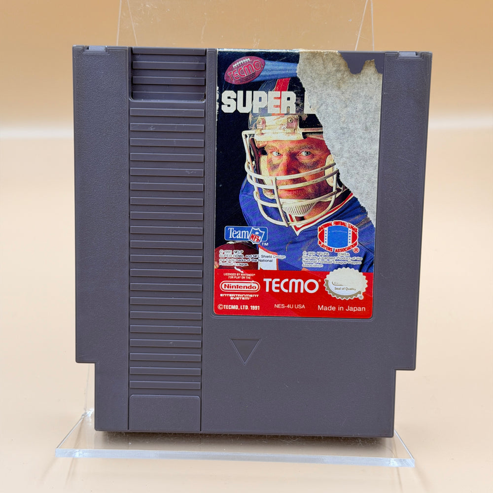 Tecmo Super Bowl [NES] Tested & Cleaned