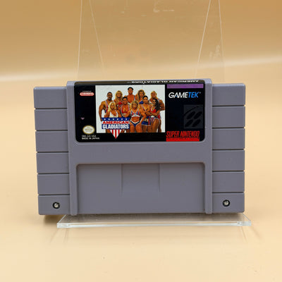 American Gladiators [SNES] Tested & Cleaned