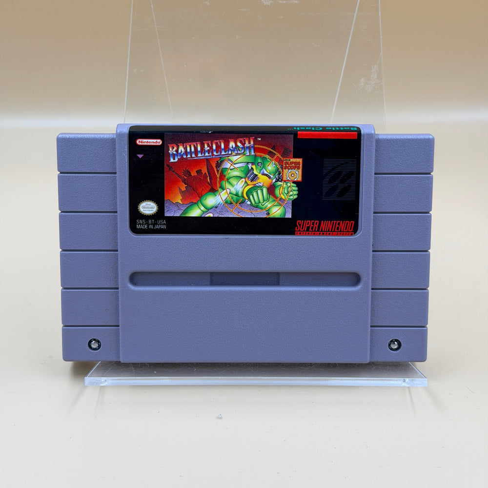 Battle Clash [SNES] Tested & Cleaned