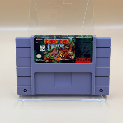Donkey Kong Country [SNES] Tested & Cleaned