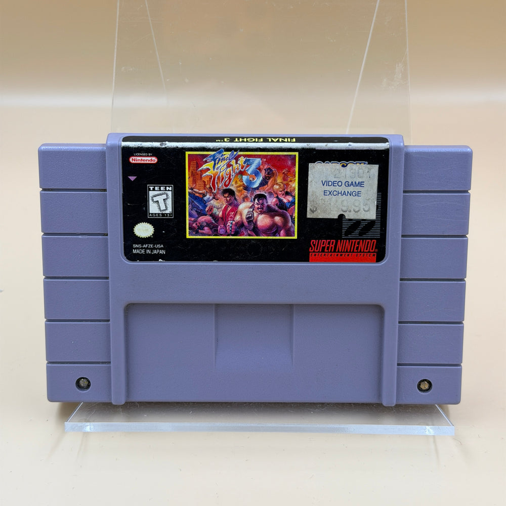 Final Fight 3 [SNES] Tested & Cleaned