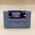 Jeopardy! Deluxe Edition [SNES] Tested & Cleaned