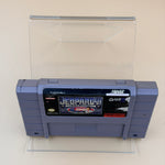 Jeopardy! Deluxe Edition [SNES] Tested & Cleaned