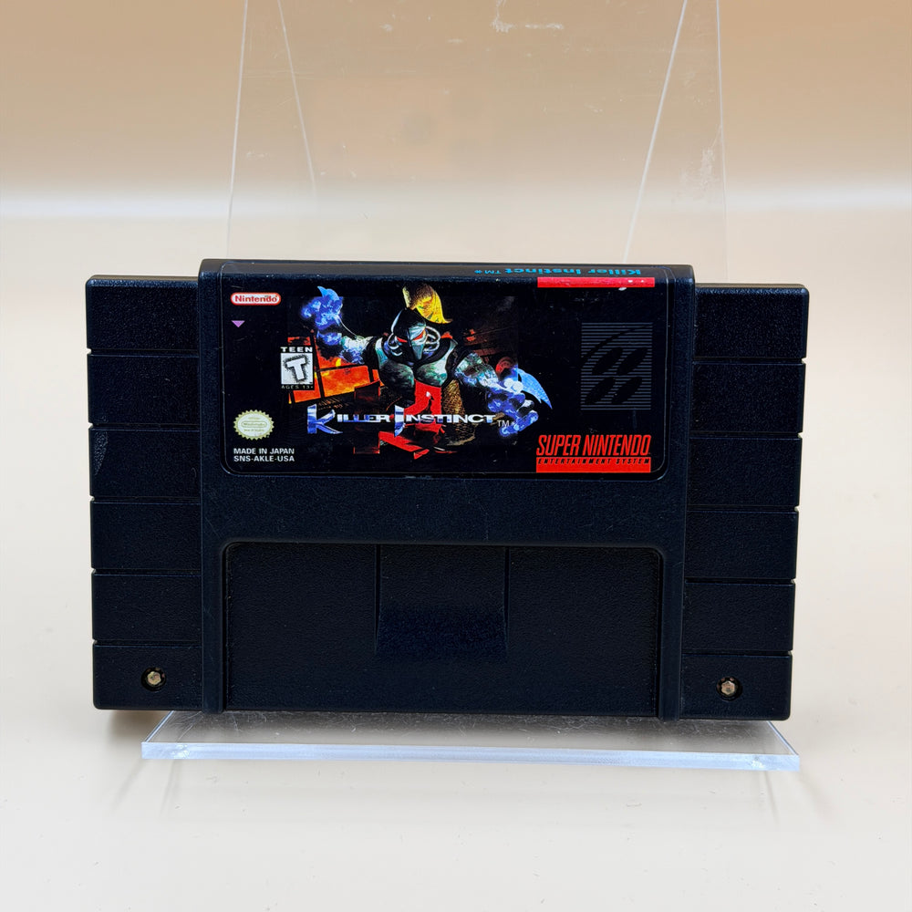Killer Instinct [SNES] Tested & Cleaned