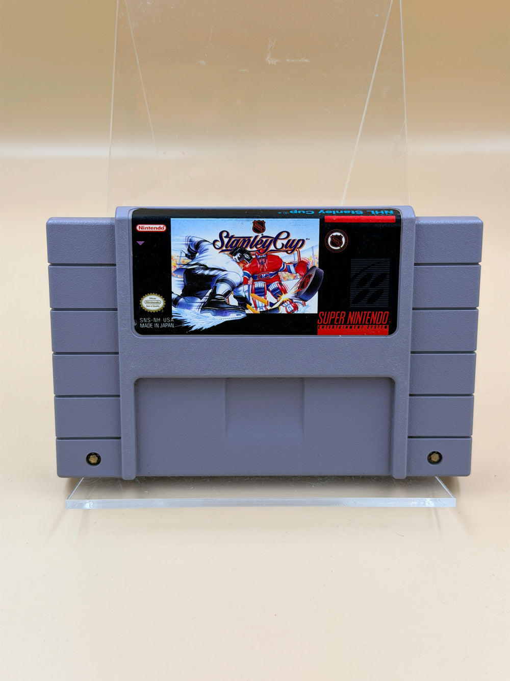 NHL Stanley Cup [SNES] Tested & Cleaned