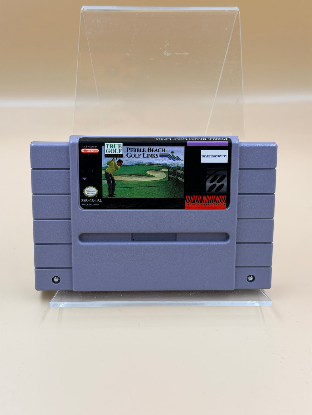 Pebble Beach Golf Links [SNES] Tested & Cleaned