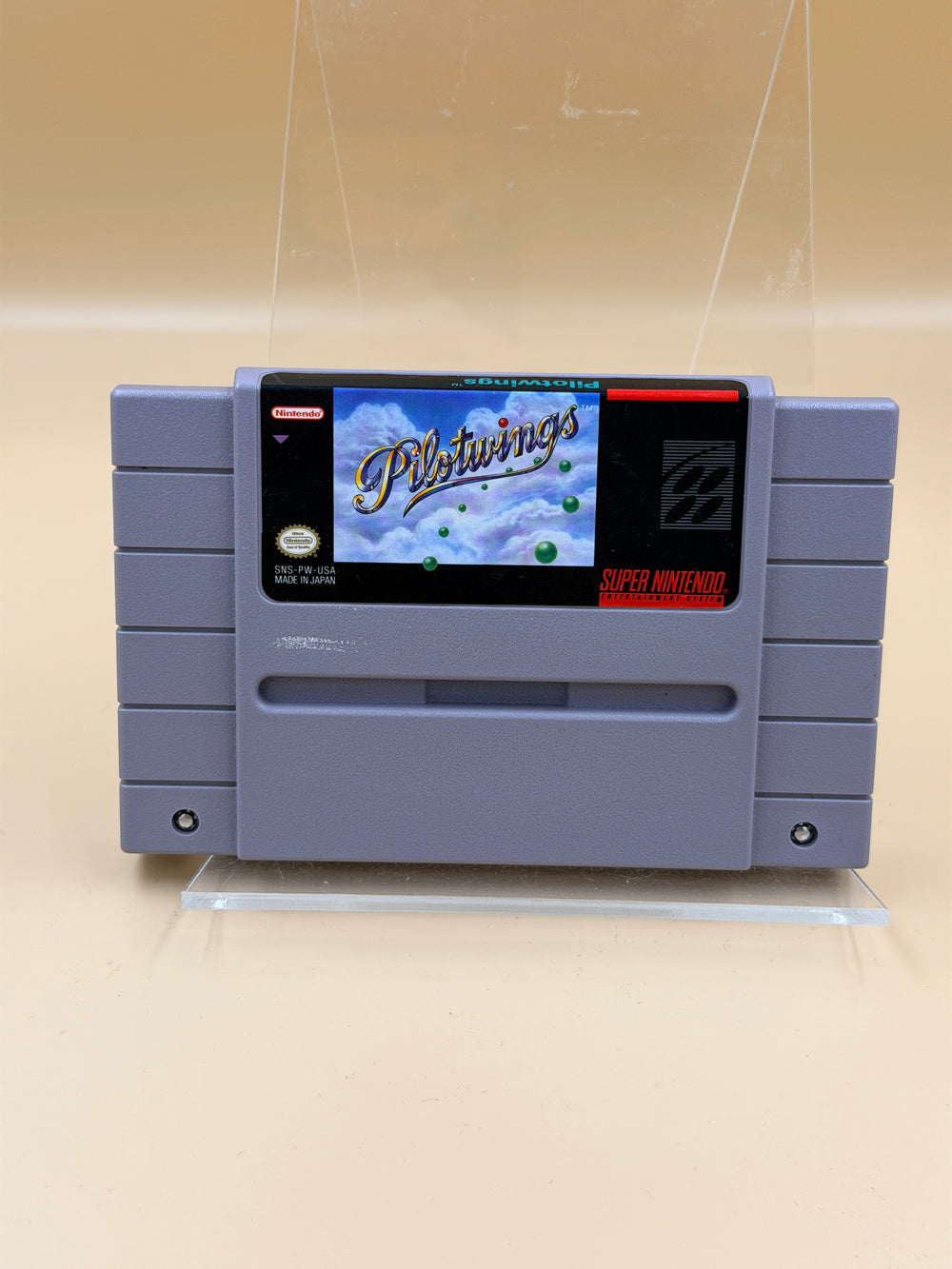 Pilotwings [SNES] Tested & Cleaned