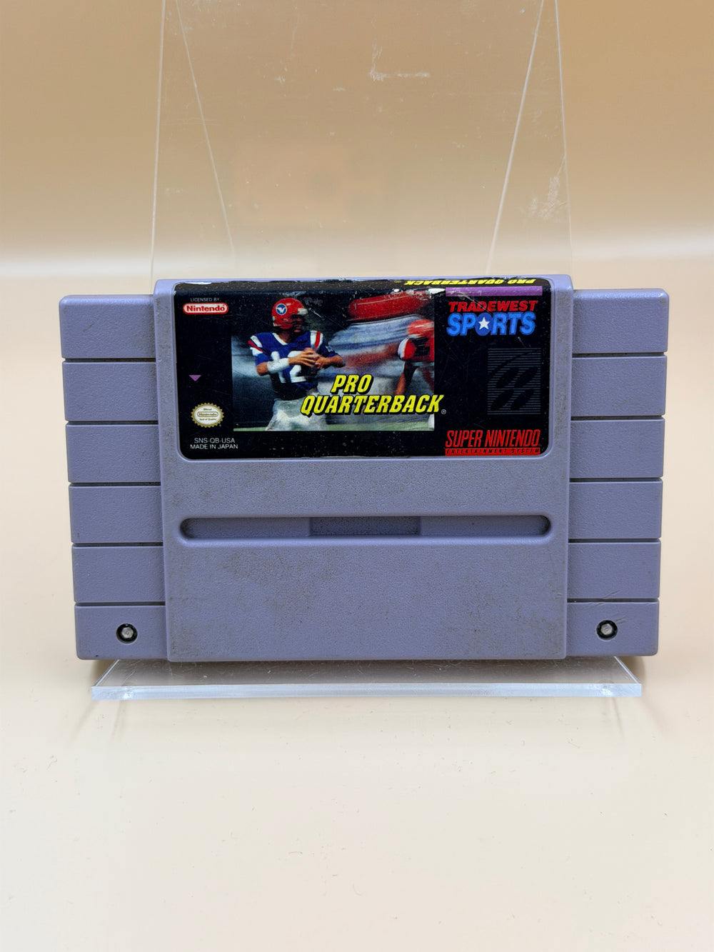 Pro Quarterback [SNES] Tested & Cleaned