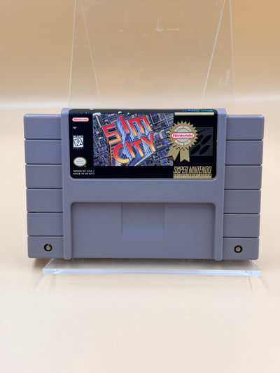 SimCity (Player's Choice) [SNES] Tested & Cleaned