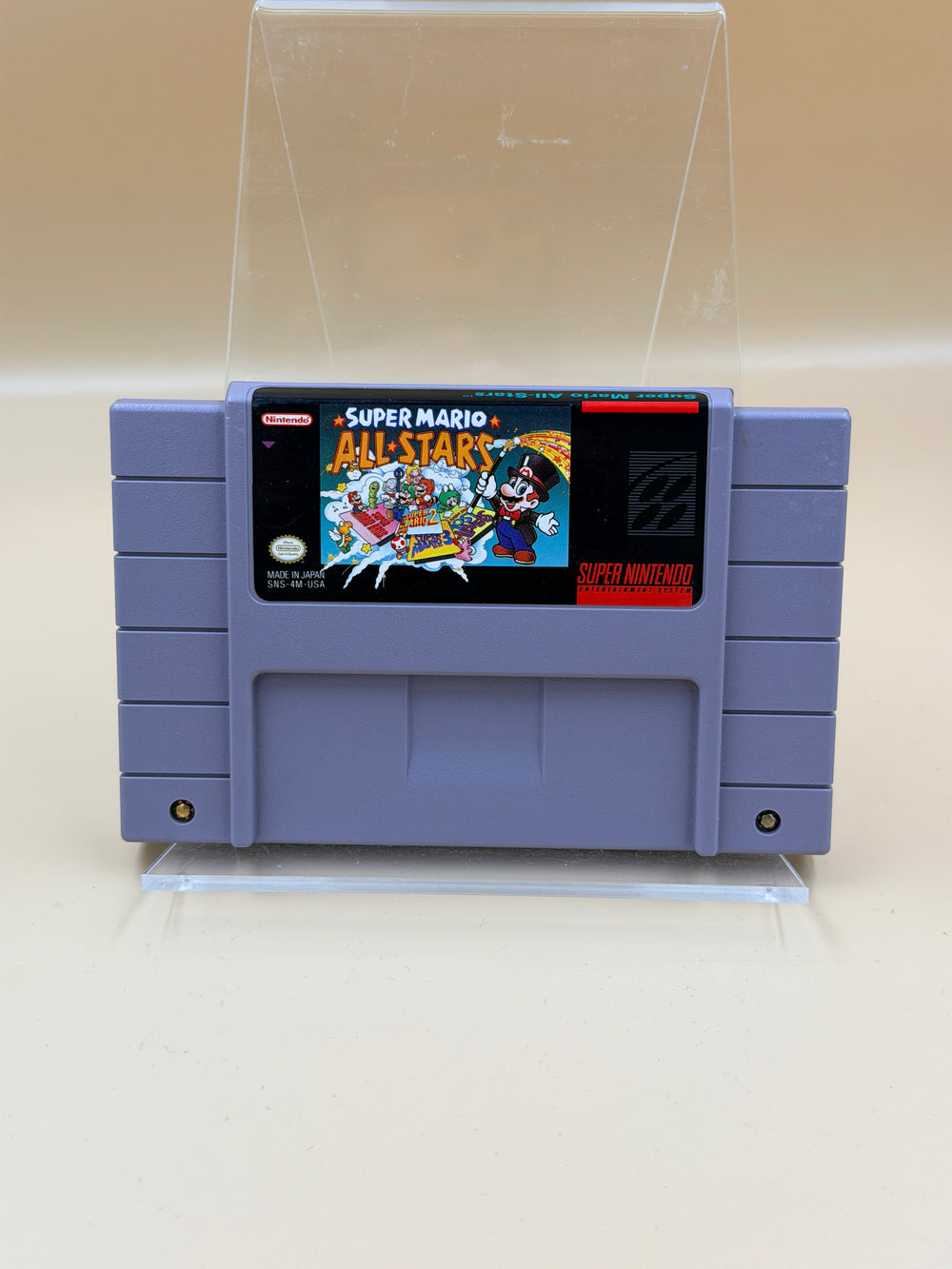 Super Mario All-Stars [SNES] Tested & Cleaned