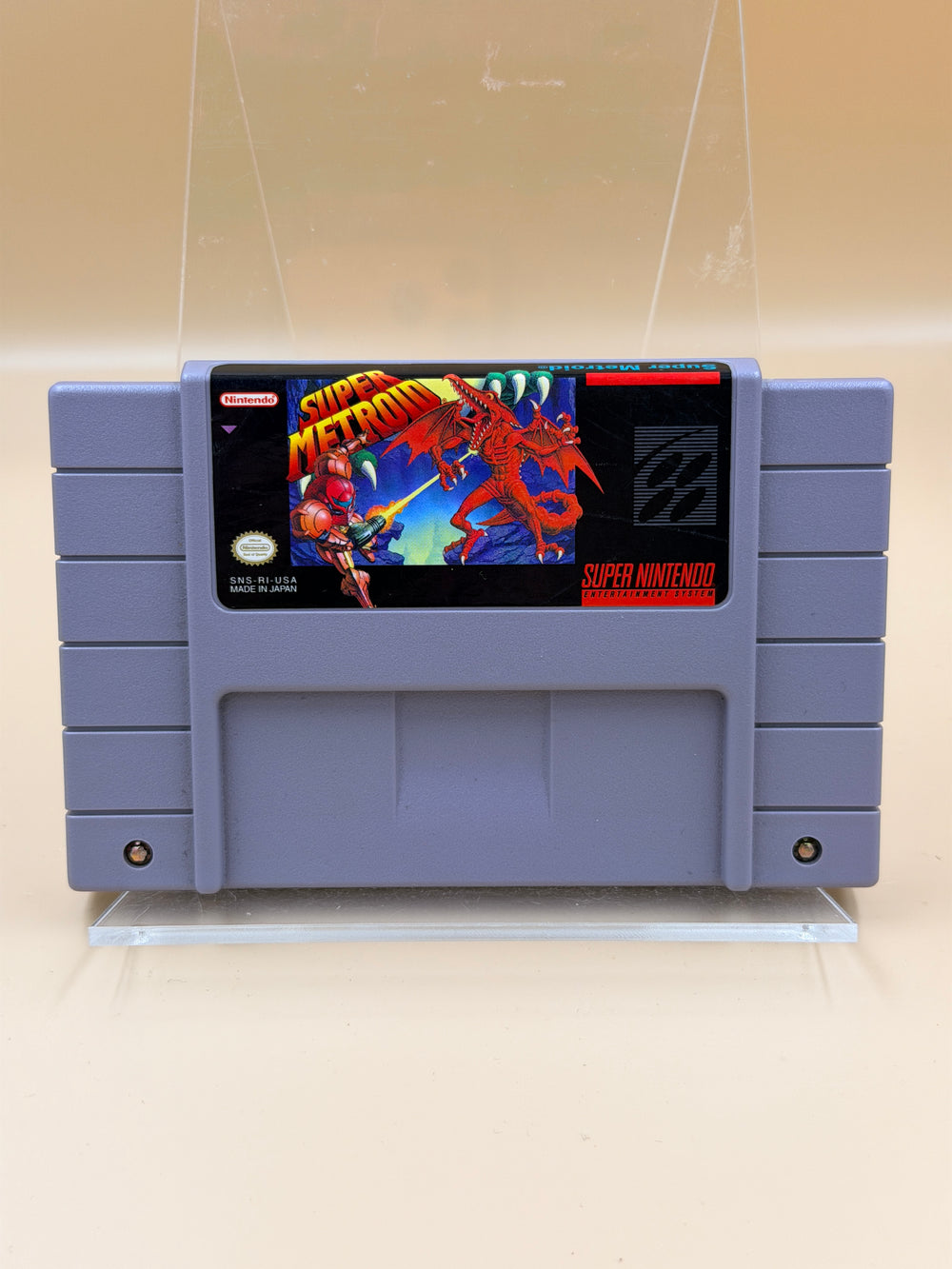 Super Metroid [SNES] Tested & Cleaned