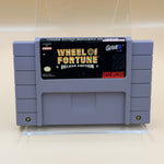 Wheel of Fortune Deluxe! [SNES] Tested & Cleaned